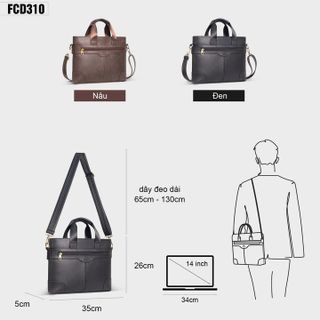 CẶP DA CÔNG SỞ FADODA FCD310