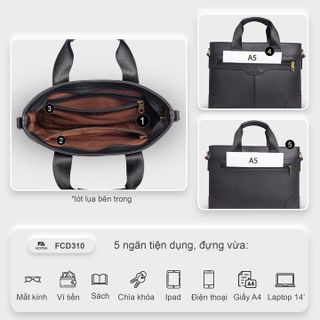 CẶP DA CÔNG SỞ FADODA FCD310
