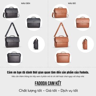 CẶP DA CÔNG SỞ THỜI TRANG FADODA FCD309