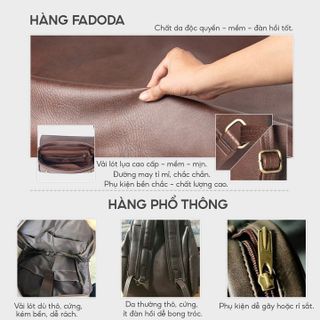TÚI ĐEO CHÉO NỮ CỠ LỚN FADODA FN26 NHIỀU MÀU