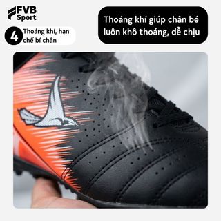 Giày Đá Bóng Trẻ Em. Giày Đá Banh Trẻ Em Sân Cỏ Nhân Tạo Mira Pro Kid Chất Liệu Da PU, Đế TF Cao Cấp Mẫu Mới Nhất