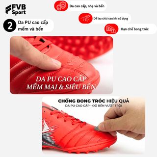 Giày Đá Bóng Trẻ Em. Giày Đá Banh Trẻ Em Sân Cỏ Nhân Tạo Mira Pro Kid Chất Liệu Da PU, Đế TF Cao Cấp Mẫu Mới Nhất