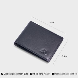 VÍ DA BÒ MINI NHIỀU NGĂN ĐỰNG THẺ FADODA VN036