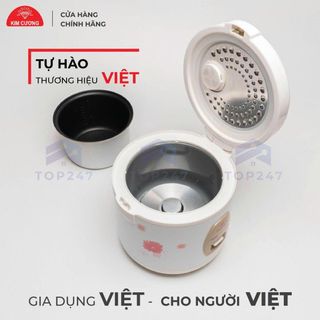 NỒI CƠM ĐIỆN KIM CƯƠNG CHỐNG DÍNH NẮP GÀI 1,8L (T4)