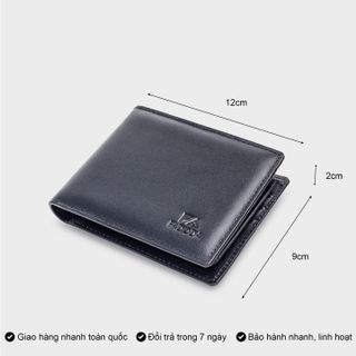VÍ DA BÒ THẬT NHIỀU NGĂN ĐỰNG THẺ VN033 -  FADODA