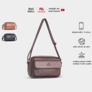 TÚI ĐEO CHÉO DA UNISEX DÁNG NGANG  FN11- FADODA