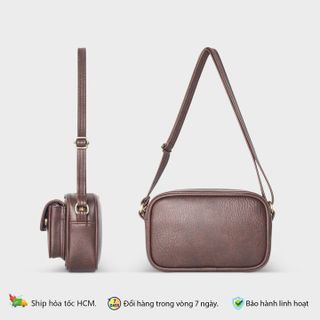 TÚI ĐEO CHÉO DA UNISEX DÁNG NGANG  FN11- FADODA