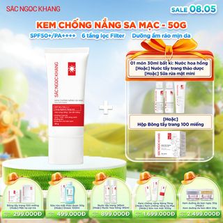 Kem Chống Nắng Sa Mạc Sắc Ngọc Khang [Tuýp 50g]