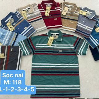 Áo trụ trung niên sọc rẻ có túi