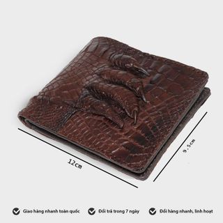 VÍ MÓNG CHÂN DA CA CÁ SẤU FCW03MC- FADODA