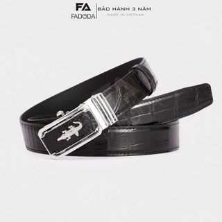 THẮT LƯNG DA CÁ SẤU THẬT FCB02BD DÂY GHÉP BẢN RỘNG 3.5 CM - FADODA