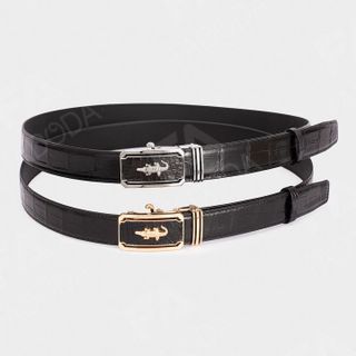 THẮT LƯNG DA CÁ SẤU THẬT FCB02BD DÂY GHÉP BẢN RỘNG 3.5 CM - FADODA