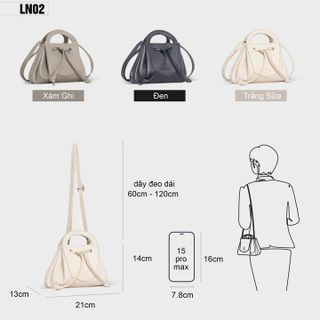 TÚI MINI NỮ CẦM TAY THỜI TRANG PETLA LN02