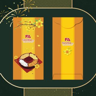 BAO LÌ XÌ TẾT LÀM TỪ GIẤY CÁN MÀN BÓNG ĐẶC BIỆT FADODA FLX1