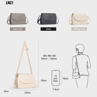TÚI ĐEO CHÉO NỮ DỰ TIỆC DẠNG HỘP PETLA LN21