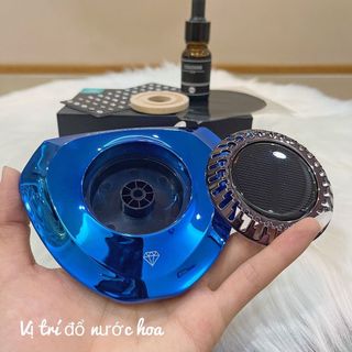 ( BÁN SỈ) Nước Hoa Ô Tô Aromatherapy Máy Xông Tinh Dầu Sử Dụng Năng Lượng Mặt Trời Có Kèm Bảng Ghi Số Tặng TinhDầu10ml khaihuyauto