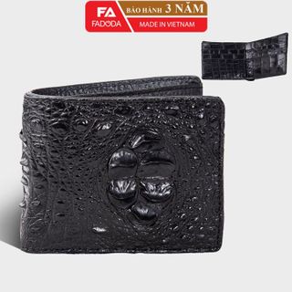 VÍ DA CÁ SẤU HAI MẶT SP-FCW04G VÙNG DA LƯNG GÙ - FADODA
