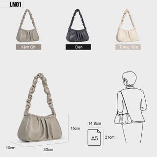 TÚI XÁCH NỮ THỜI TRANG KẸP NÁCH PETLA LN01