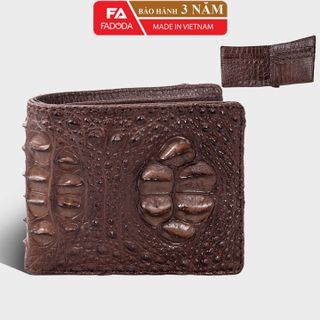 VÍ DA CÁ SẤU HAI MẶT SP-FCW04G VÙNG DA LƯNG GÙ - FADODA