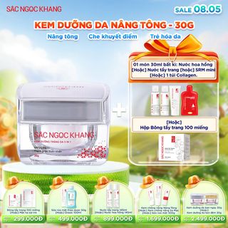 Kem Dưỡng Trắng Da Ban Ngày 5 in 1 [Hũ 30g] TẶNG 1 TRONG 2 QUÀ