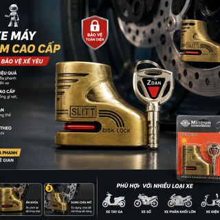 Ổ KHÓA ĐĨA XE MÁY MINHGAO CHỐNG TRỘM