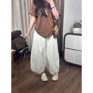 Quần Kaki Ống Thùng Lai Có Thun - Chất Co Giãn Cao Cấp