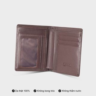 VÍ DA BÒ DÁNG ĐỨNG TRẺ TRUNG ĐƠN GIẢN IN VÂN FADODA VN045