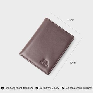 VÍ DA BÒ THỜI TRANG DÁNG ĐỨNG BASIC FADODA VN041