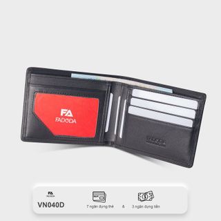 VÍ DA BÒ ĐỰNG DÁNG NGANG BASIC FADODA VN040
