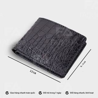 VÍ NAM DA CÁ SẤU HAI MẶT SP-FCW04B VÙNG DA BỤNG - FADODA