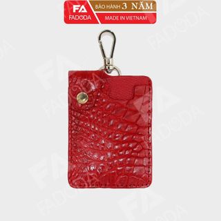 MÓC KHÓA THỜI TRANG NAM NỮ FCS04 LÀM TỪ DA CÁ SẤU - FADODA