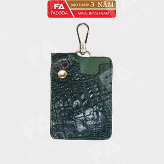 MÓC KHÓA THỜI TRANG NAM NỮ FCS04 LÀM TỪ DA CÁ SẤU - FADODA