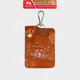 MÓC KHÓA THỜI TRANG NAM NỮ FCS04 LÀM TỪ DA CÁ SẤU - FADODA