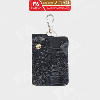 MÓC KHÓA THỜI TRANG NAM NỮ FCS04 LÀM TỪ DA CÁ SẤU - FADODA