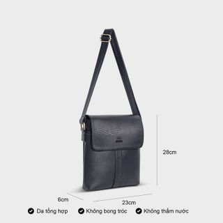 COMBO TÚI ĐEO CHÉO NAM ĐỰNG IPAD FDC11 VÀ VÍ DA BÒ VN044