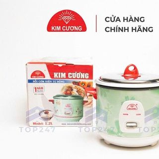 NỒI CƠM ĐIỆN KIM CƯƠNG NẮP RỜI 1,2 Lít (T9)