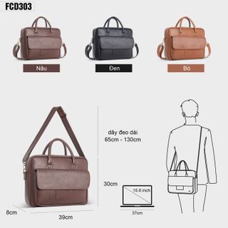 CẶP DA NAM CÔNG SỞ ĐA NĂNG FCD303-FADODA