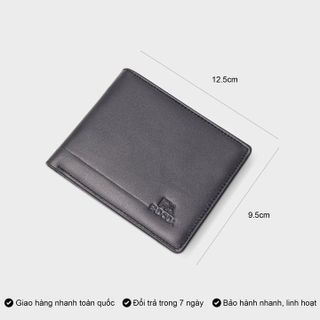 VÍ DA BÒ ĐỰNG TIỀN THỜI TRANG DÁNG NGANG FADODA VN044