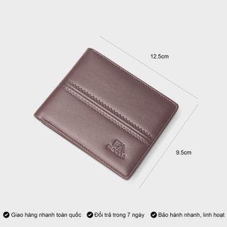 VÍ DA BÒ ĐỰNG TIỀN THỜI TRANG DÁNG NGANG FADODA VN046