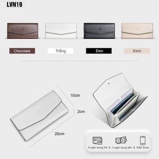 VÍ NỮ CẦM TAY SANG TRỌNG PETLA LVN19