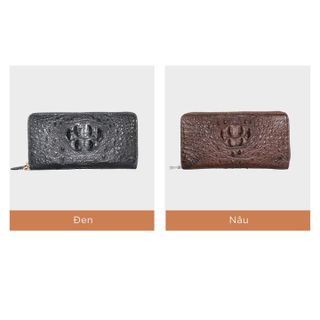 VÍ NỮ CẦM TAY DA CÁ SẤU SANG TRỌNG VÀ ĐẲNG CẤP FCW22G - FADODA
