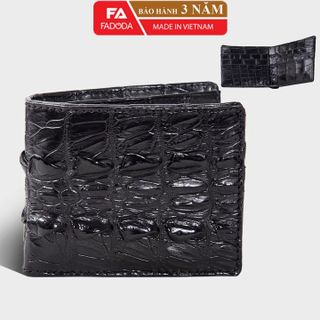 VÍ NAM DA CÁ SẤU HAI MẶT VÙNG DA ĐUÔI CÁ SẤU SP-FCW04D - FADODA