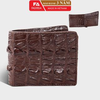 VÍ NAM DA CÁ SẤU HAI MẶT VÙNG DA ĐUÔI CÁ SẤU SP-FCW04D - FADODA