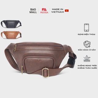 TÚI BAO TỬ UNISEX ĐEO CHÉO CÓ ĐAI ĐEO NGANG BỤNG FADODA FDC12-FADODA