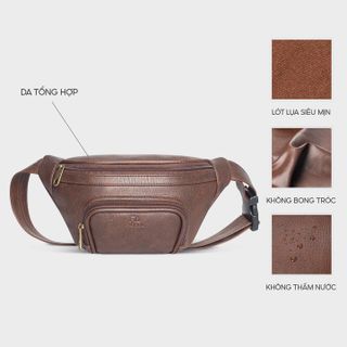 TÚI BAO TỬ UNISEX ĐEO CHÉO CÓ ĐAI ĐEO NGANG BỤNG FADODA FDC12-FADODA