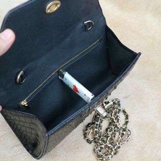 TÚI ĐEO CHÉO NƠ NỮ DA CÁ SẤU FCHW21 - FADODA