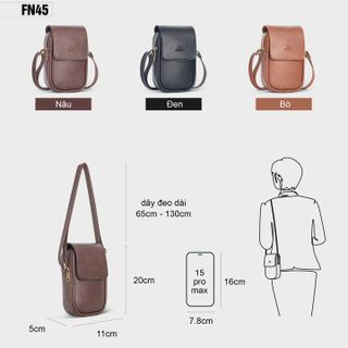 TÚI ĐEO CHÉO NỮ MINI THỜI TRANG  FN45 - FADODA