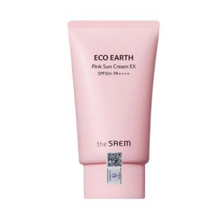 Kem Chống Nắng The Saem Kiềm Dầu, Nâng Tone Cho Da Sáng Hồng Pink Sun Cream EX SPF50+/PA++++