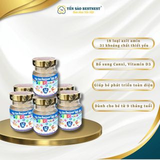 YẾN SÀO BESTNEST HỘI AN - HŨ YẾN CHƯNG SẴN SUPERKIDS 21% - HŨ 70ML