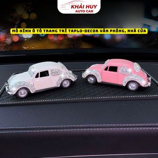 (BÁN SỈ) Mô Hình Ô Tô Kim Loại Trang Trí Taplo Xe Hơi – Decor Bàn Làm Việc 4 Màu